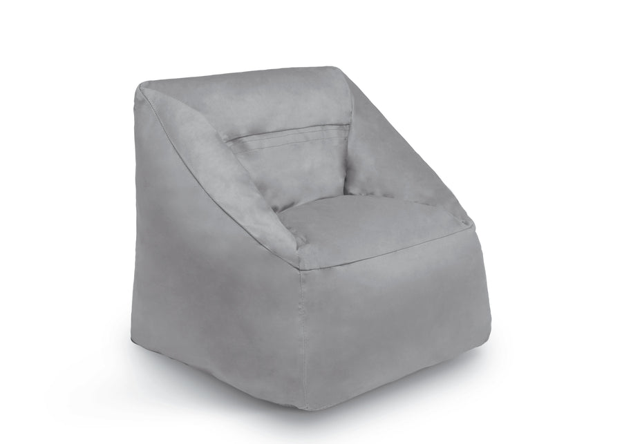 Alloy Grey (2327) 7-Cozee Cube Chair, Kid Size (For Kids Up To 10 Year Old)