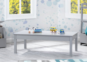 Delta Children Grey (026) Grow-With-Me Table (W101301) hangtag Silo 0-Grow-With-Me Table