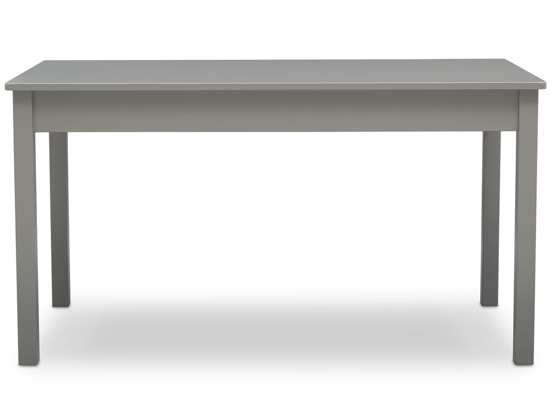 Delta Children Grey (026) Grow-With-Me Table (W101301), Front View, a3a