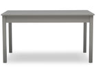 Delta Children Grey (026) Grow-With-Me Table (W101301), Front View, a3a 3-Grow-With-Me Table