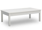 Delta Children Bianca White (130) Grow-With-Me Table (W101301), Right Facing Silo, b1b 12-Grow-With-Me Table