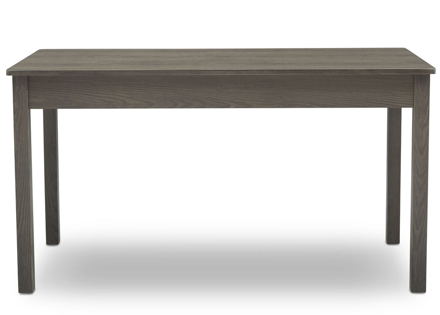 Delta Children Crafted Grey (1333) Grow-With-Me Table (W101301), Front View, c3c 17-Grow-With-Me Table