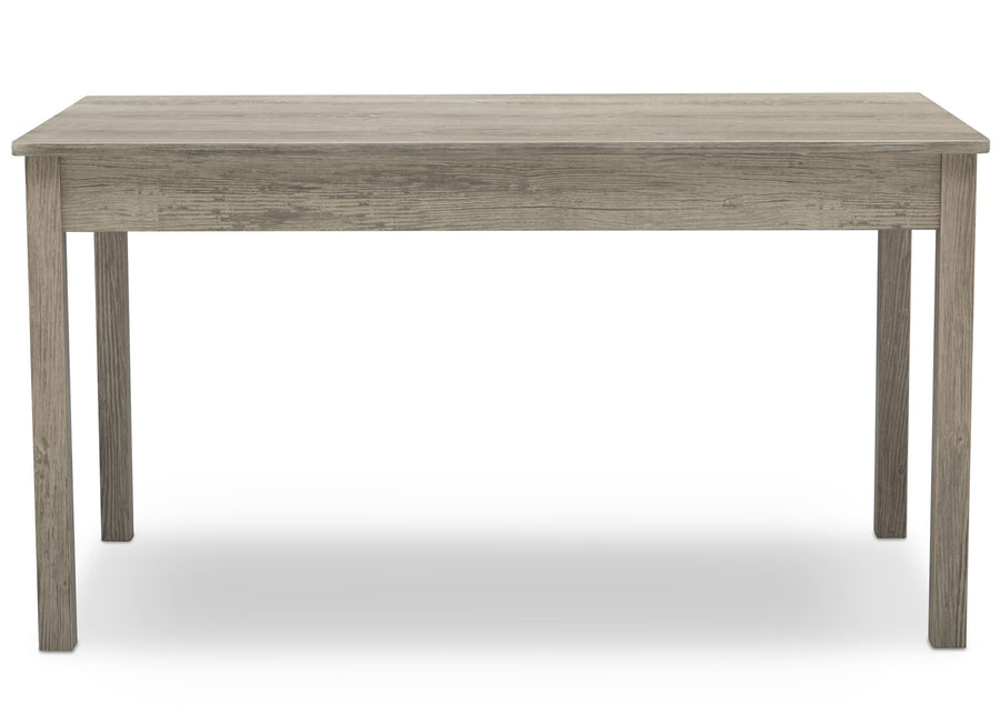 Delta Children Crafted Limestone (1334) Grow-With-Me Table (W101301), Front View, d3d 24-Grow-With-Me Table