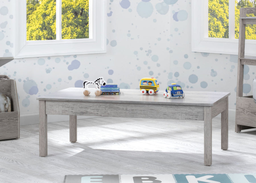 Delta Children Crafted Limestone (1334) Grow-With-Me Table (W101301) hangtag Silo 22-Grow-With-Me Table