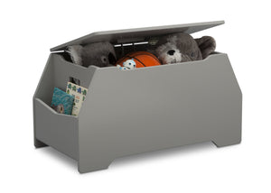 Grey (026) 5-Signature Toy Box with Book Storage