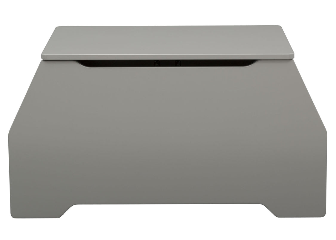 Delta Children Grey (026) Nolan Toybox (W101450), Front View, a4a