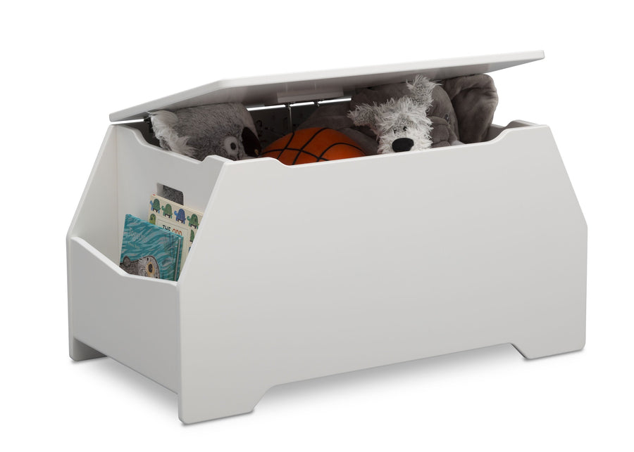 Bianca White (130)  4-Signature Toy Box with Book Storage