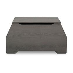 Delta Children Grey (026) Nolan Toybox (W101450) 8-Signature Toy Box w/ Book Storage