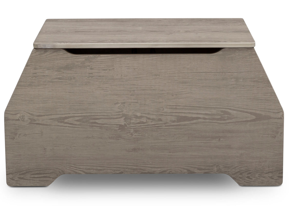 Delta Children Crafted Limestone (1334) Nolan Toybox (W101450), Front View, d4d