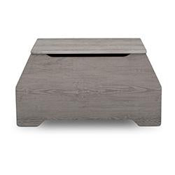 Delta Children Crafted Limestone (1334) Nolan Toybox (W101450) 40-Signature Toy Box w/ Book Storage