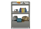 Delta Children Crafted Limestone (1334) Gateway Small Laddershelf (W101452) 2-Small Ladder Shelf - toddler bundle