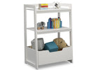 Delta Children Bianca White (130) Gateway Small Laddershelf (W101452) 4-Small Ladder Shelf
