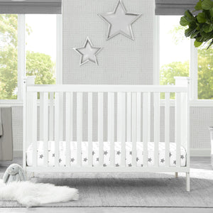 Delta Children Bianca White (130) Adley 3-in-1 Crib (W102130)  21