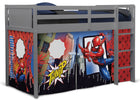 Spider-Man (1163) 3-Spider-Man Loft Bed Tent - Curtain Set for Twin Loft Bed