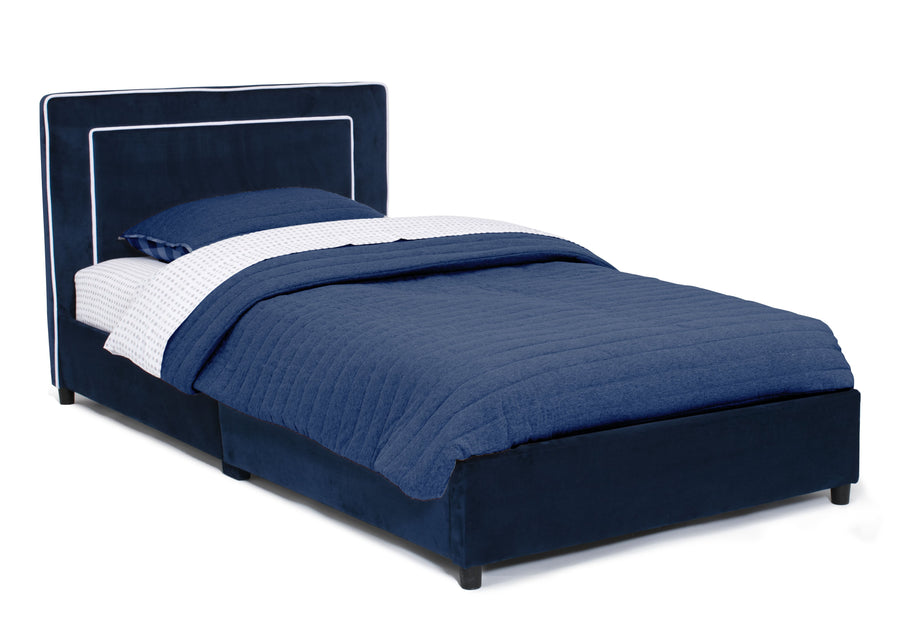 DCB: Blue (999) 3-Upholstered Twin Bed