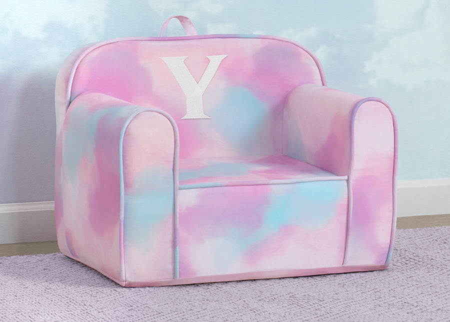 Y 97-Personalized Monogram Tie-Dye Cozee Chair