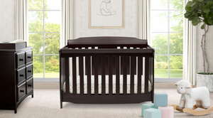 Dark Chocolate (207) 23-Westminster 6-in-1 Convertible Crib