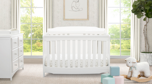 Bianca White (130) 16-Westminster 6-in-1 Convertible Crib