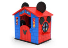 Mickey Hot Dog (1054) 5-Mickey Mouse Plastic Indoor/Outdoor Playhouse with Easy Assembly
