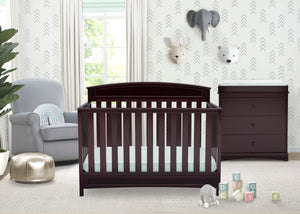 Espresso Java (645) 20-Sutton 4-in-1 Convertible Crib