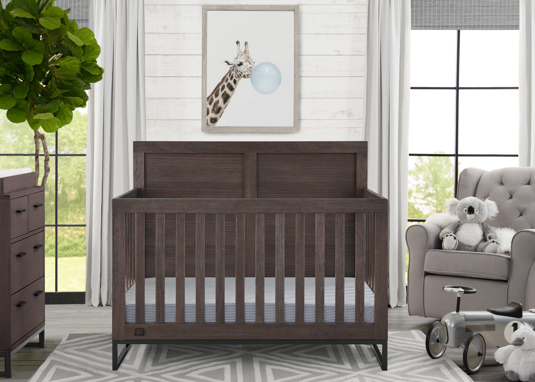 Rustic Grey with Matte Black (1469)
