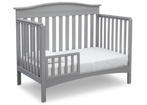 Grey (026) 13-Baker 4-in-1 Convertible Crib