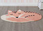 Assorted (999) 1-Hand-Tufted 100% Wool Fox Rug