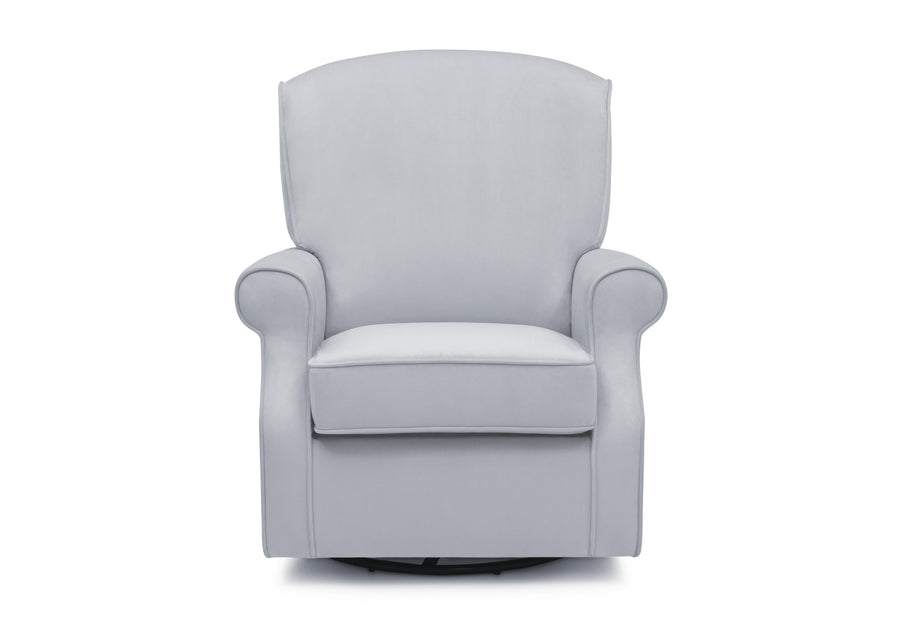 Dolphin Grey (1356) 3-Oakley Nursery Glider Swivel Rocker Chair