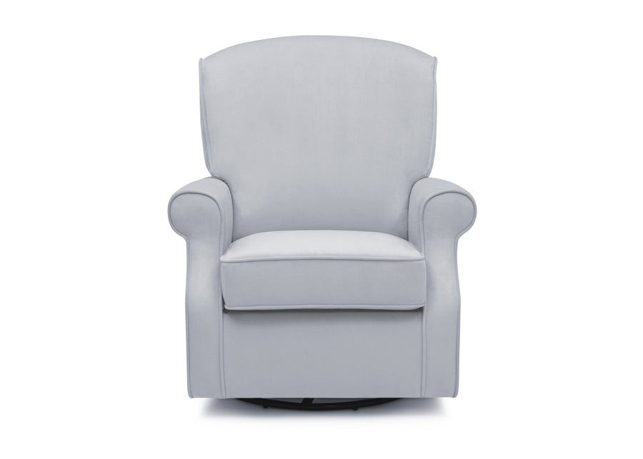 Dolphin Grey (1356) 3-Oakley Nursery Glider Swivel Rocker Chair