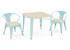 Aqua with Natural (478) 18-Bistro Kids Play Table (Chairs Not Included)