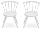 Bianca White (130) 2-Windsor 2-Piece Chair Set