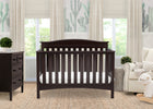 Dark Chocolate (207) 7-Baker 4-in-1 Convertible Crib