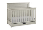 Rustic Mist (1373) 30-Caden 6-in-1 Convertible Crib with Trundle Drawer