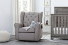 French Grey (1304) 7-Emma Nursery Glider Swivel Rocker Chair