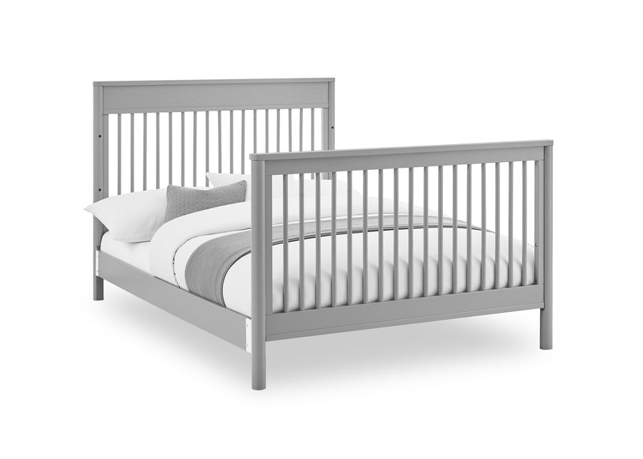 Grey (026) 15-Remy 6-in-1 Convertible Crib