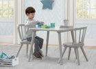 Grey (026) 1-Windsor Table & 2 Chair Set