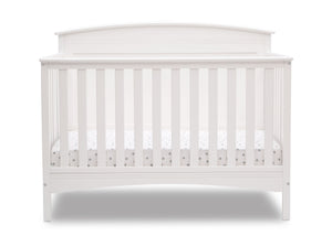Bianca White (130) 12-Archer Deluxe 6-in-1 Convertible Crib