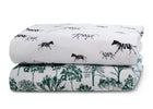 DCB: Modern Safari (3216) 7-Modern Safari Fitted Crib Sheets - 2 Pack