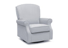 Dolphin Grey (1356) 4-Oakley Nursery Glider Swivel Rocker Chair