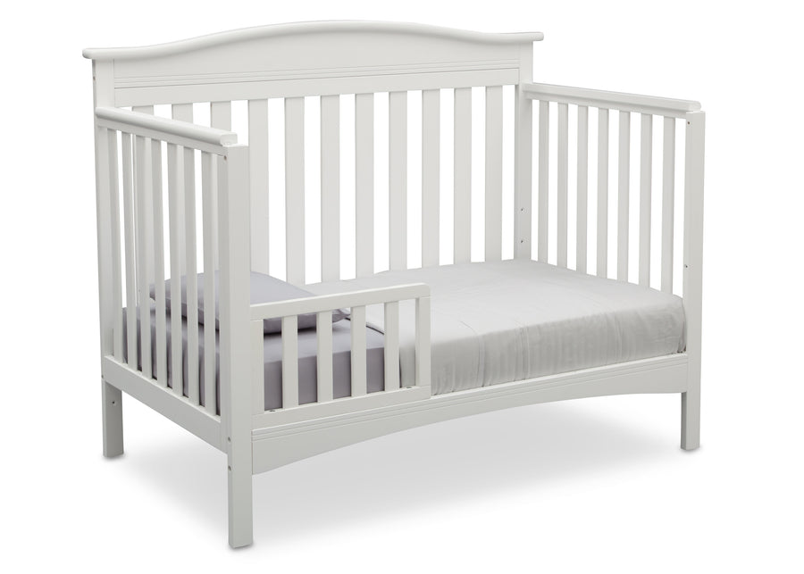 Bianca White (130) 24-Baker 4-in-1 Convertible Crib