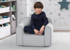 iComfort Grey (5080) 1-iComfort Memory Foam Chair for Kids for Ages 18 Months and Up