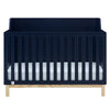 DCB: Navy with Natural (1481) 10-babyGap Oxford 6-in-1 Convertible Crib