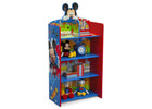 Mickey Hot Dog (1054) 3-Mickey Mouse Wooden Playhouse 4-Shelf Bookcase