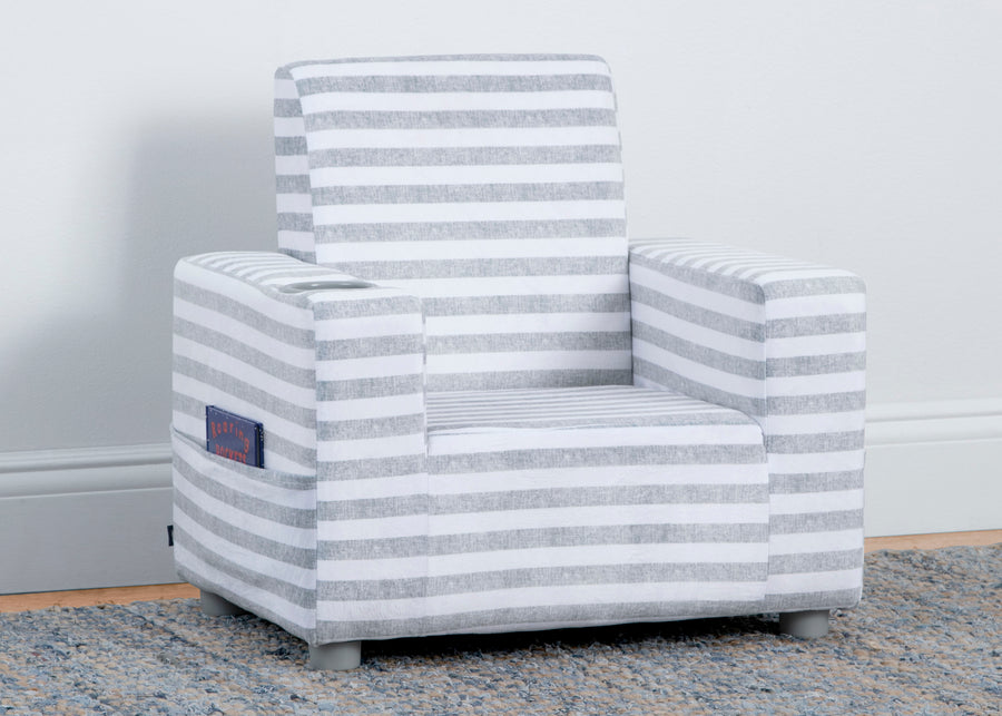 Grey (1273) 1-GapKids Upholstered Chair