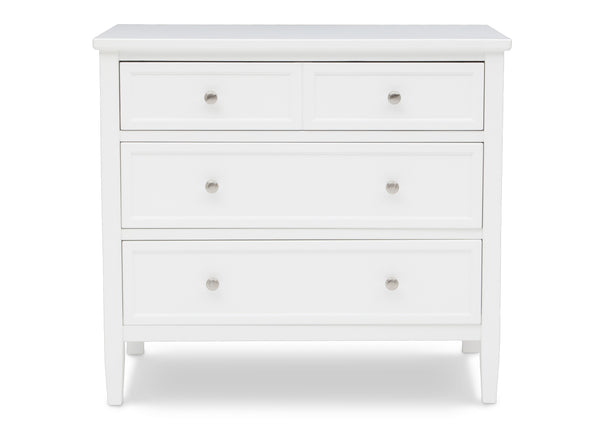 Epic 3 Drawer Dresser with Interlocking Drawers White (100) 3 - Mobile