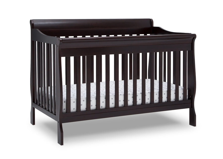 Dark Chocolate (207) 19-Canton 6-in-1 Convertible Crib