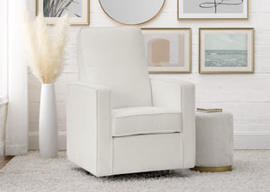 Pearl (1457) 5-Skye Nursery Glider Swivel Chair with LiveSmart Fabric