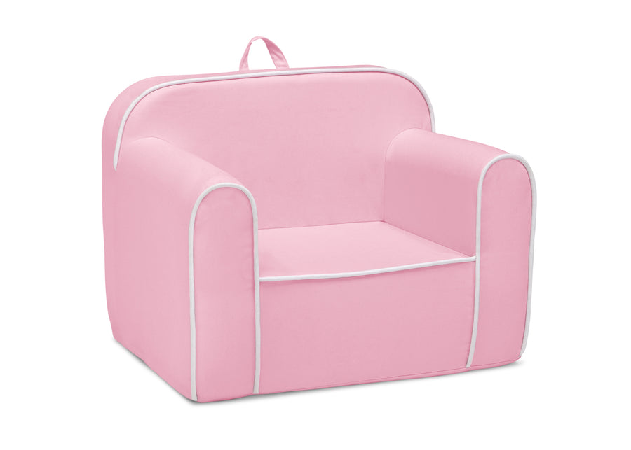 Pink and White (1187) 3-Cozee Chair for Kids