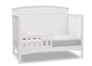 Bianca White (130) 14-Archer Deluxe 6-in-1 Convertible Crib