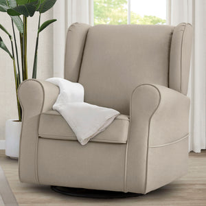 Flax (710) 40-Reston Nursery Glider Swivel Rocker Chair
